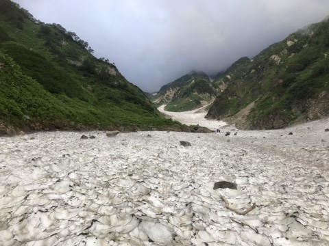 白馬大雪渓入口