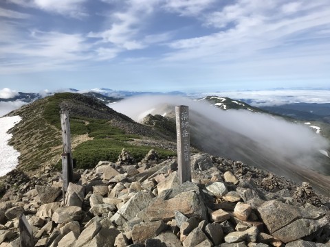 薬師岳山頂