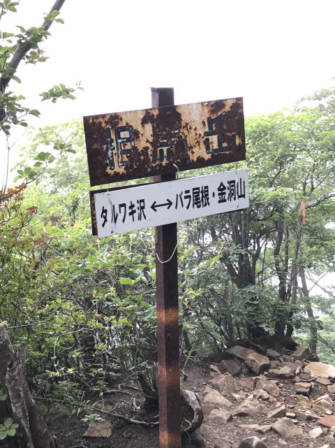 相馬岳　山頂