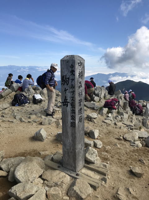 木曽駒ヶ岳　山頂