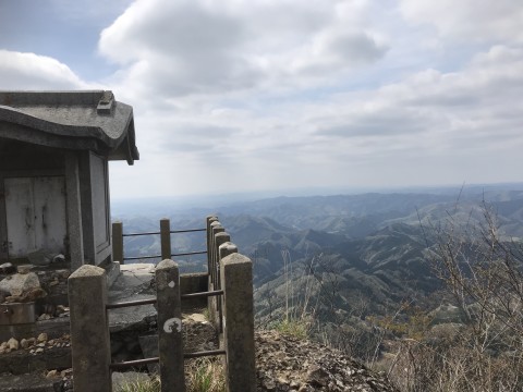 奥久慈男体山山頂