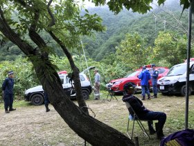 20190916平ヶ岳中ノ岐登山口駐車場